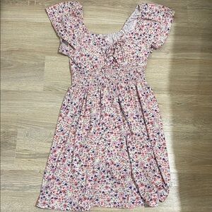 No Boundaries Multicolor Floral Dress
